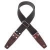 MAGRABO' STRIPE SC ENTRY OLDED NERO 5CM TERMINALI EMBOSS. FLORES BORDEAUX