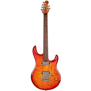 MUSIC MAN LUKE III HH RW CHERRY BURST FLAME