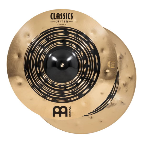 MEINL CLASSICS CUSTOM DUAL 14" DUAL HI-HAT CC14DUH