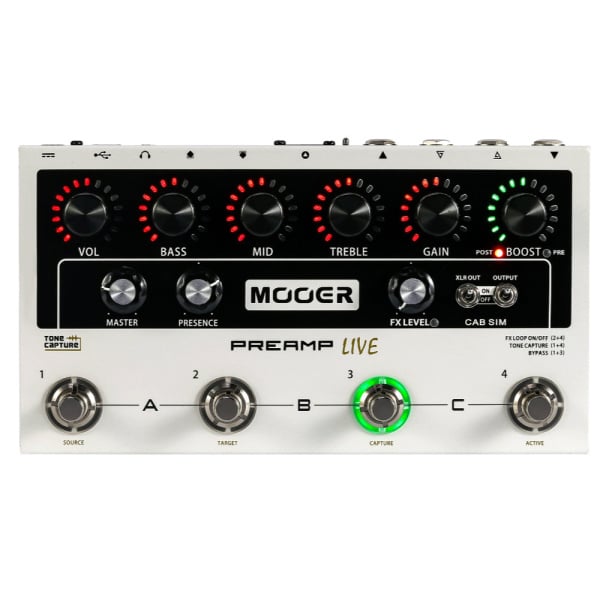MOOER PRE AMP LIVE