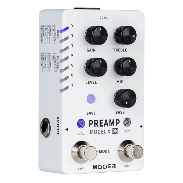 MOOER X2 SERIES PREAMP MODEL X DIGITAL PREAMP