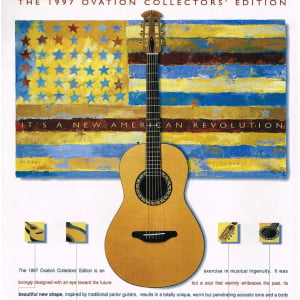 OVATION COLLECTOR 1997 NATURAL