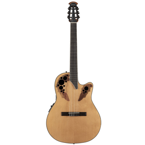 OVATION CELEBRITY ELITE NYLON CE44C-4A MID DEPTH AGED NATURAL