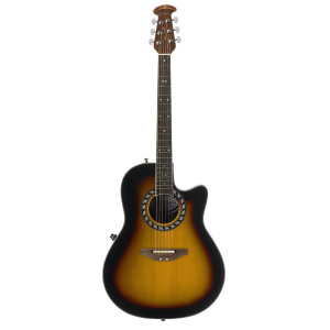 OVATION SIGNATURE COLLECTION GLEN CAMPBELL CUTAWAY MID DEPTH SUNBURST