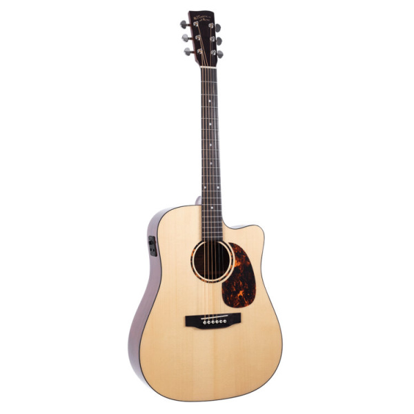 RECORDING KING G6 SERIES SOLID TOP DREADNOUGHT CUTAWAY W/ FISHMAN EQ