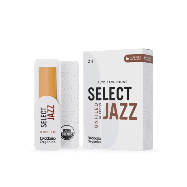 D'ADDARIO ORGANICS SELECT JAZZ UNFILED 2H SAX ALTO