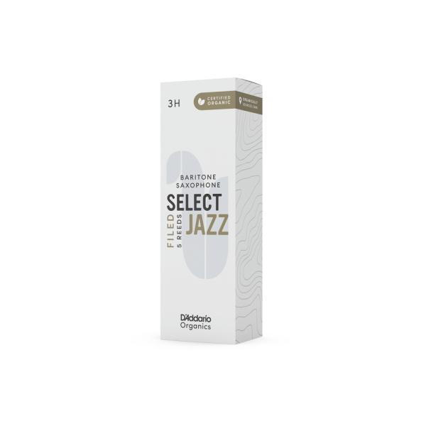D'ADDARIO ORGANICS SELECT JAZZ FILED 3H SAX BARITONO