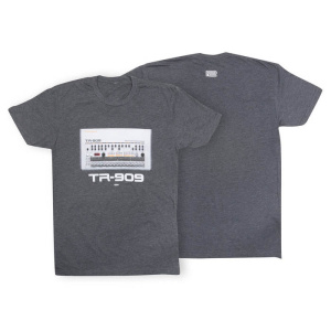 ROLAND T-SHIRT TR909 M CHARCOAL