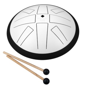 SELA SE 372 MELODY TONGUE DRUM 10" MAJOR WHITE