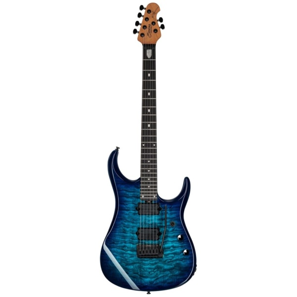 STERLING BY MUSIC MAN JP150 DIMARZIO EB PURPLE NEBULA