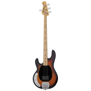 STERLING BY MUSIC MAN STINGRAY RAY4 LEFTY MN VINTAGE SUNBURST SATIN