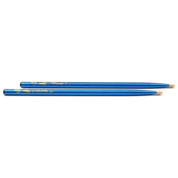 Vater VCB5A ''Color Wrap Los Angeles 5A Blue Sparkle Wood'' - L: 16'' | 40.64cm  D: 0.570'' | 1.45cm - American Hickory