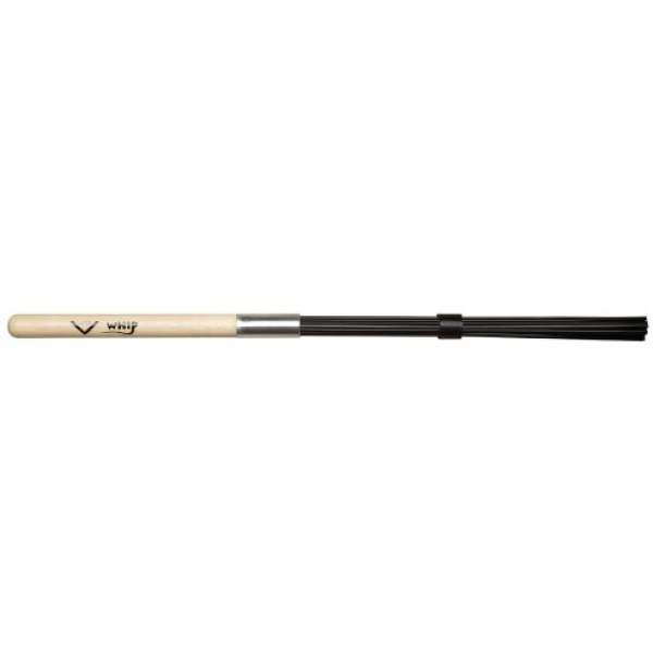 Vater VWHWP ''Wood Handle Whip'' - Manico in Hickory 5B/Setole Poly fisse