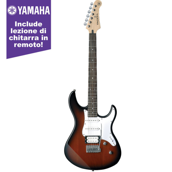 YAMAHA PACIFICA 112V OLD VIOLIN SUNBURST+REMOTE LESSON