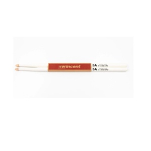 W-5ACW WHITE ACORN TIP BACCHETTE
