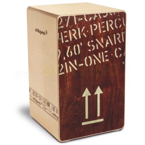 Schlagwerk CP404 RED 2inOne Snare Cajon Red Edition Large