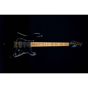 JS400-BK-G HSS CHITARRA ELETTRICA BLACK ROASTED MAPLE GOLD