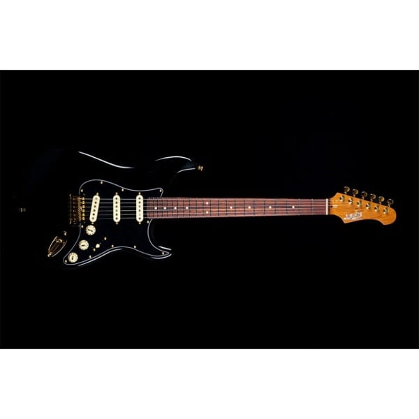 JS380-BK-G SSS BLACK ROASTED MN GOLD HDW