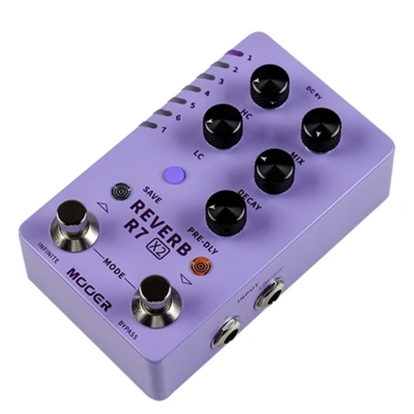R7 X2 REVERB PEDALE RIVERBERO
