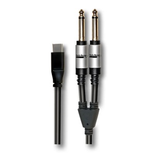 VX230C-3 CAVO USB-C/2 JACK 6.3 M 3 METRI