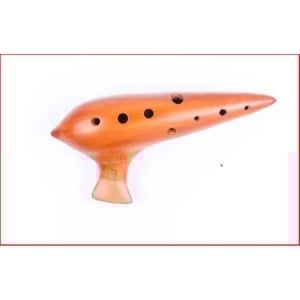 Ocarina in Sib Plaschke terracotta Bb1-Eb3