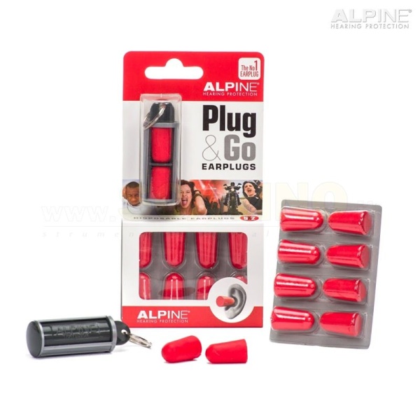 ALPINE PLUG&GO tappi isolanti  set di 4 coppie completo di astuccio