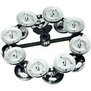 MEINL HTHH2BK Hi-Hat con due file di cimbalini in acciaio