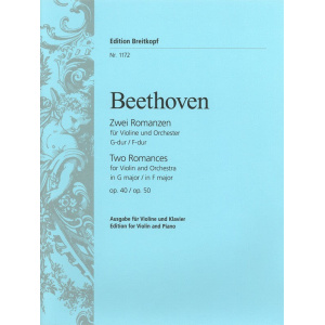 BEETHOVEN - Violin Romances in G major Op. 40 and F major Op 50