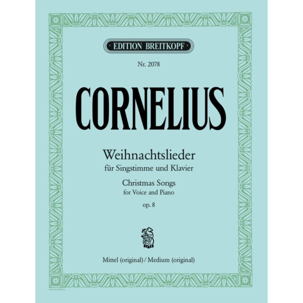 CORNELIUS - Christmas Songs Op. 8