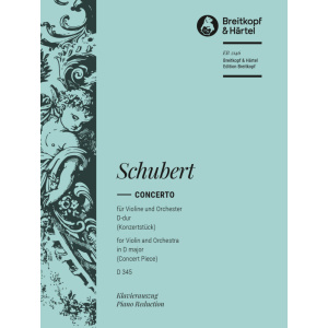 SCHUBERT - Concerto in D major D 345
