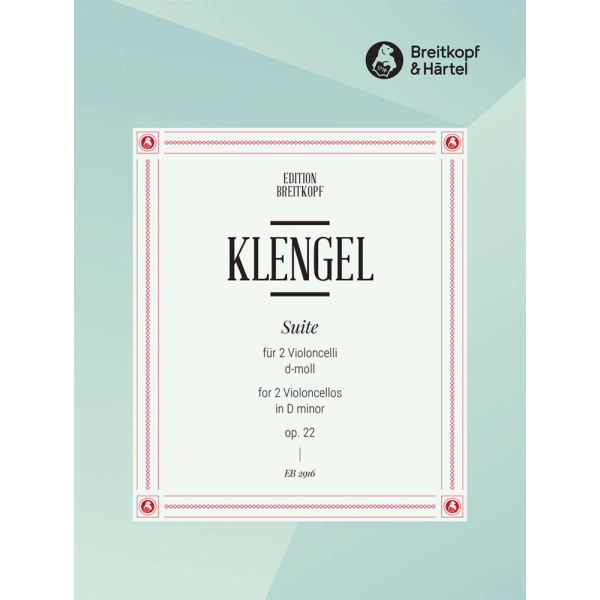 KLENGEL - Suite in D minor Op. 22