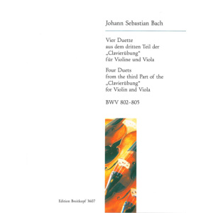 BACH - 4 Duets