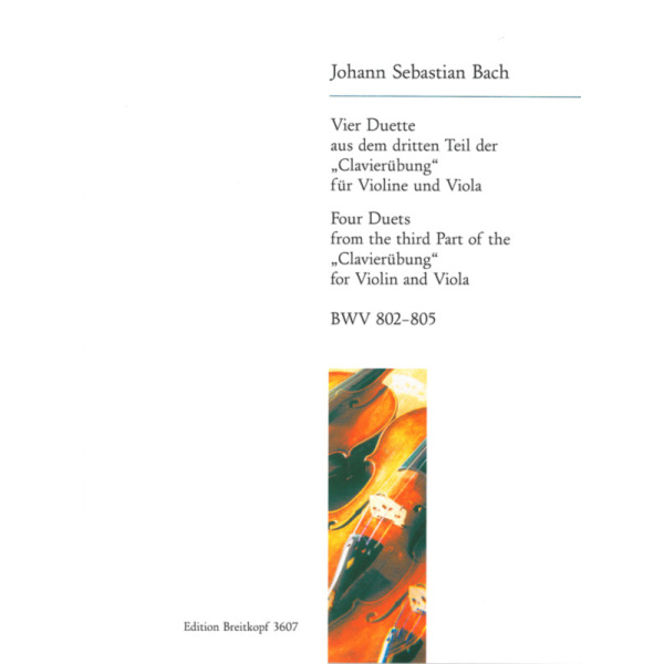 BACH - 4 Duets