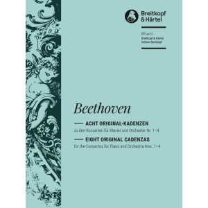 BEETHOVEN - 8 Original Cadenzas