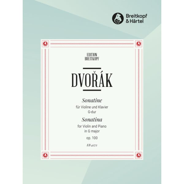DVORAK - Sonatina in G major Op. 100