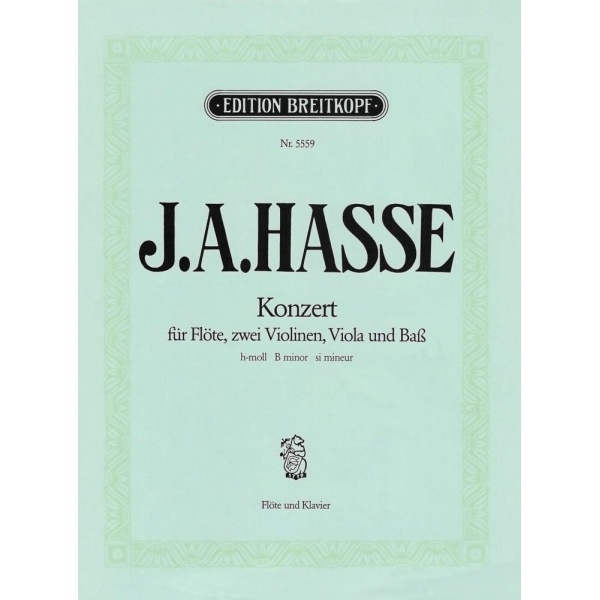 HASSE - Flute Concerto in B minor