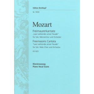 MOZART - Freemasons Cantata K. 623