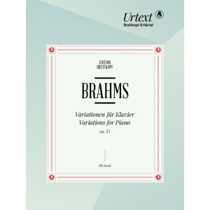 BRAHMS - Variations on an Original Theme Op. 21/1 and a Hungarian Song Op. 21/2