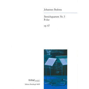 BRAHMS - String Quartet No. 3 in Bb major Op. 67