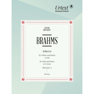 BRAHMS - Scherzo in C minor WoO post. 2