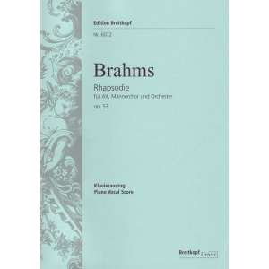 BRAHMS - Rhapsody Op. 53