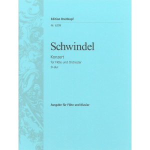 SCHWINDEL - Flute Concerto in D major