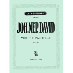 DAVID - Violin Concerto No. 2 Werk 50