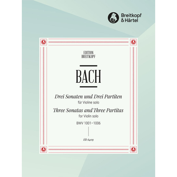 BACH - 3 Sonatas and 3 Partitas BWV 1001-1006