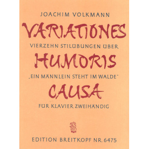 VOLKMANN - Variationes humoris causa