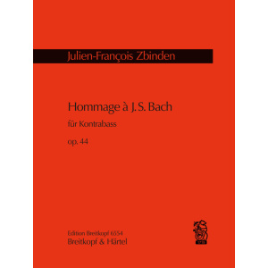 ZBINDEN - Hommage à J. S. Bach Op. 44