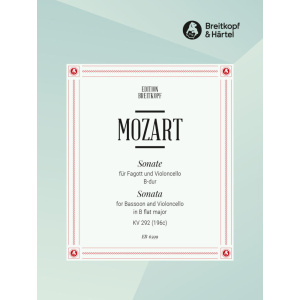 MOZART - Sonata in B flat major K. 292 (196c)