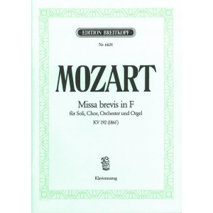 MOZART - Missa brevis in F K. 192 (186f)