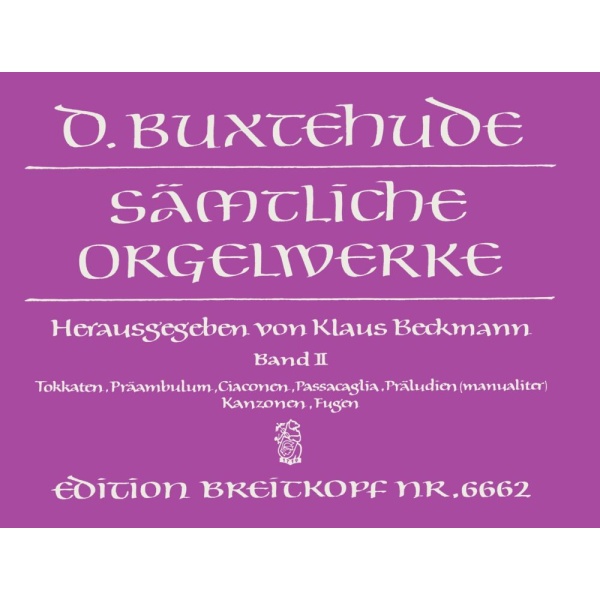 BUXTEHUDE - Complete Organ Works