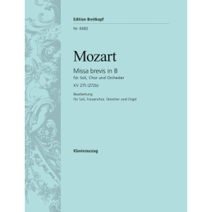 MOZART - Missa brevis in B K. 275 (272b)